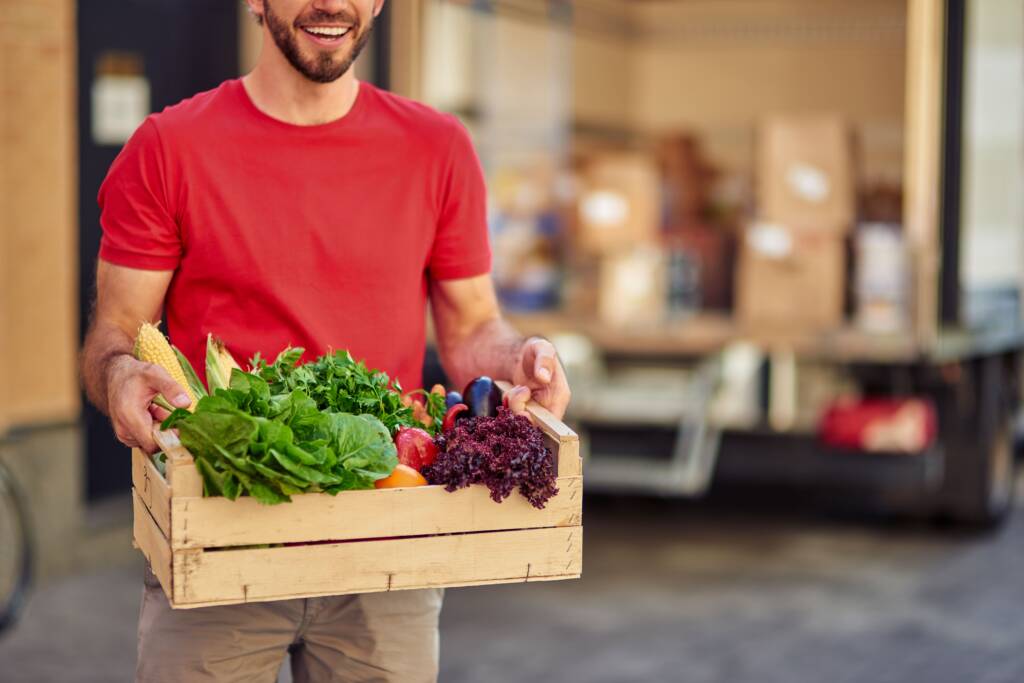 Reparto de alimentos